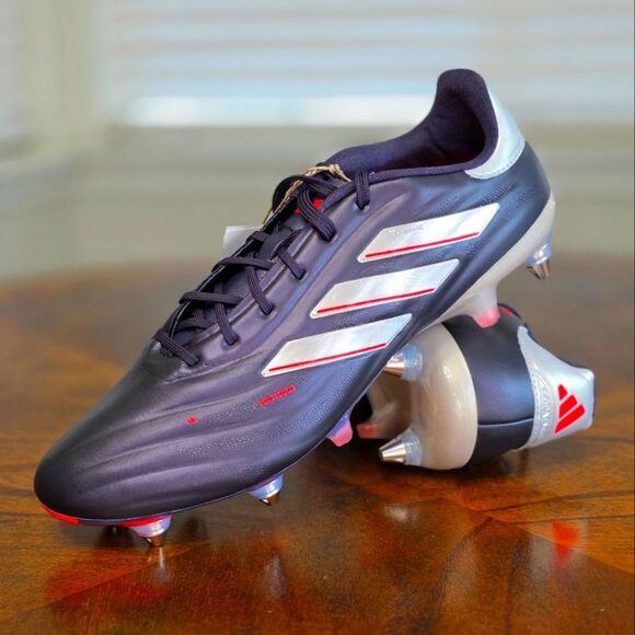 Adidas Copa Pure Elite 2 SG Soccer Cleats Aurora Black Silver IG8693 Men's 9.5 - Picture 1 of 16